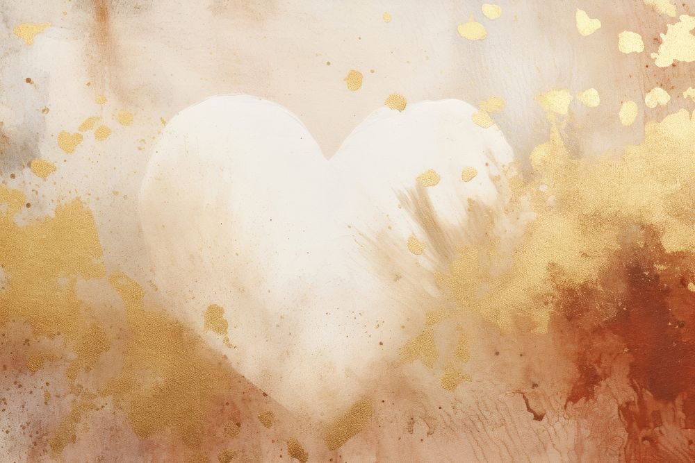 Valentines watercolor background backgrounds painting gold.