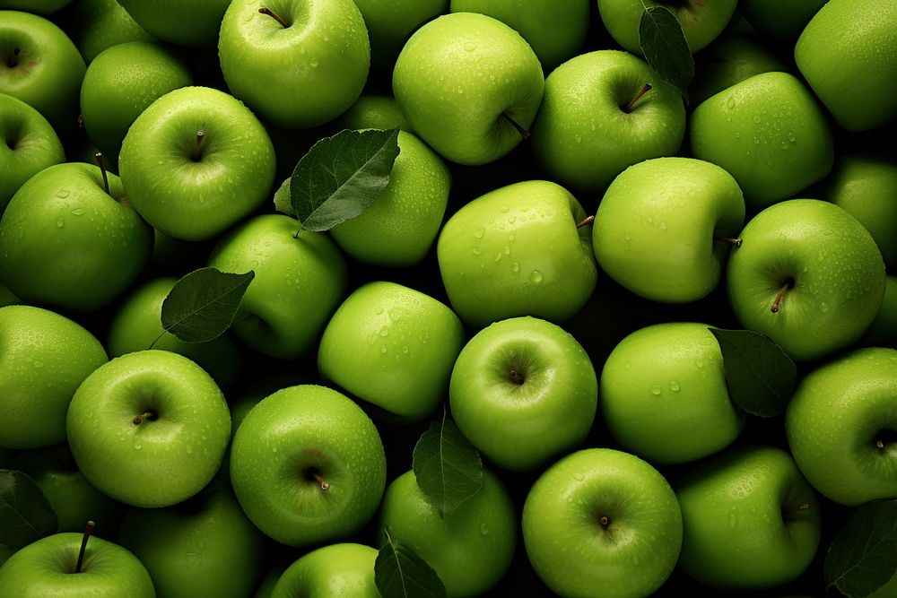 Apples backgrounds fruit plant.