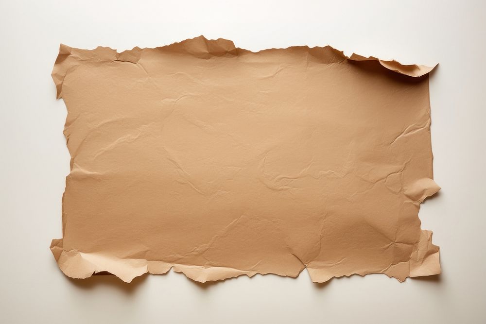 Brown ripped paper backgrounds white background cardboard.