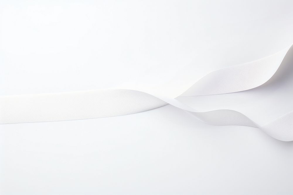 Banner ribbon white backgrounds paper.