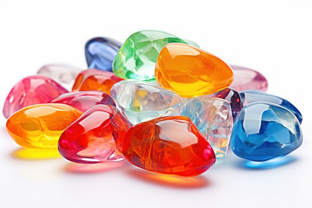 Diamond gemstone jewelry jelly.