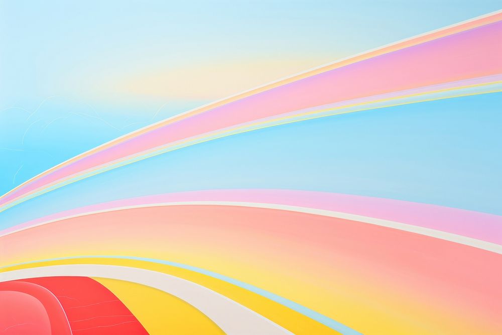 Rainbow backgrounds painting pattern.