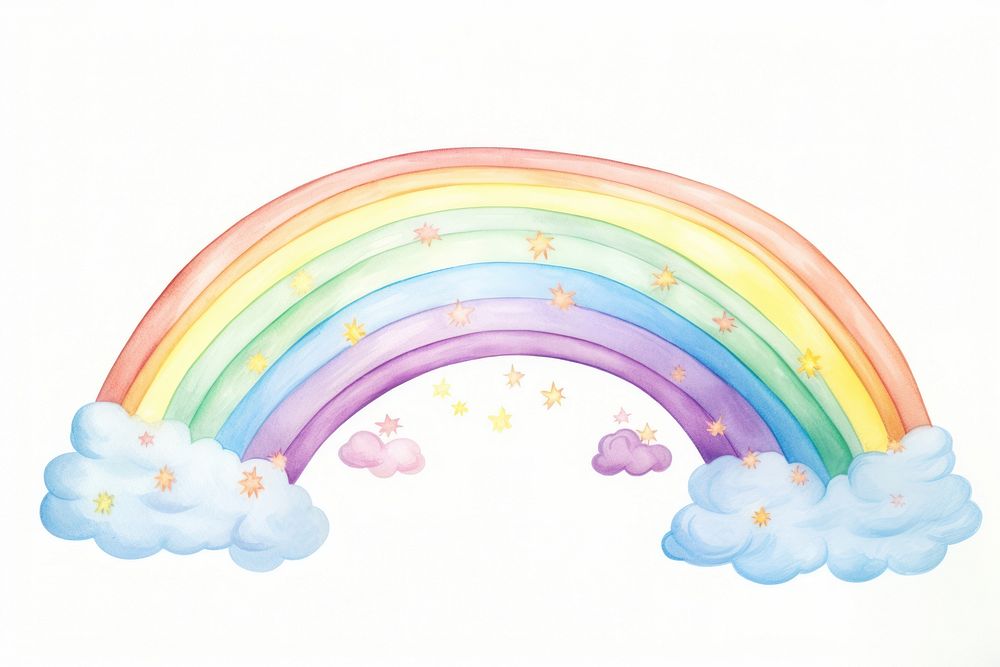 Rainbow backgrounds nature toy.