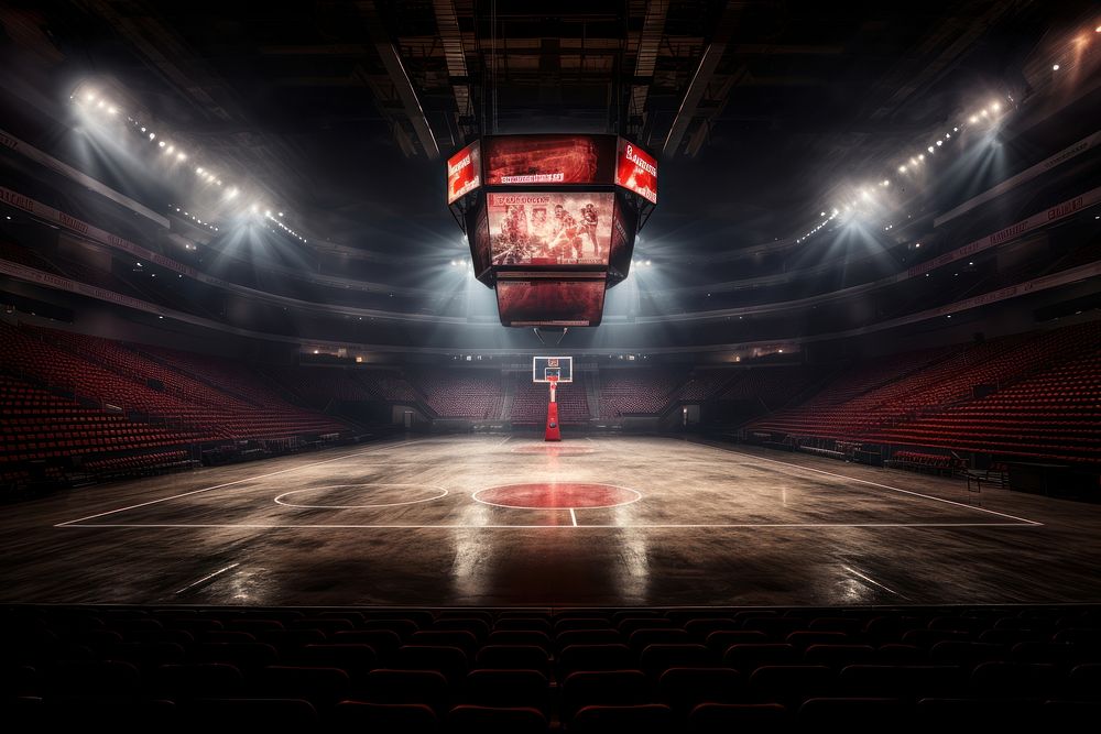 Basketball arena basketball sports architecture.