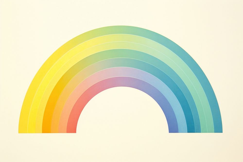 Rainbow logo creativity spectrum.