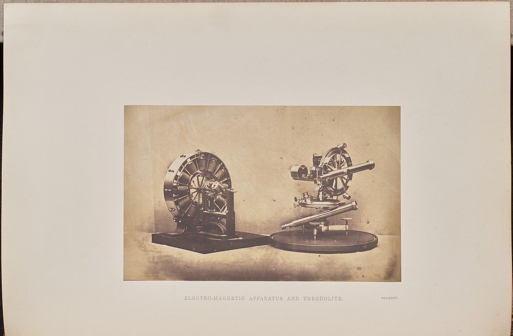 Electro-Magnetic Apparatus and Theodolite by Claude Marie Ferrier and Hugh Owen