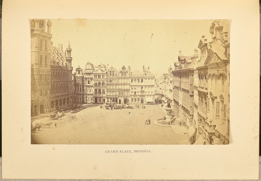 Grand Place, Brussels by Cundall and Fleming