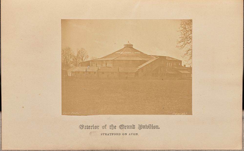 Exterior of the Grand Pavilion, Stratford on Avon by Ward