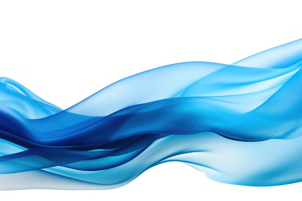 Flowing blue fabric backgrounds abstract wave.