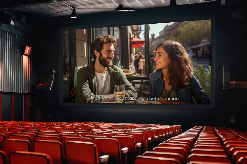 Movie cinema interior