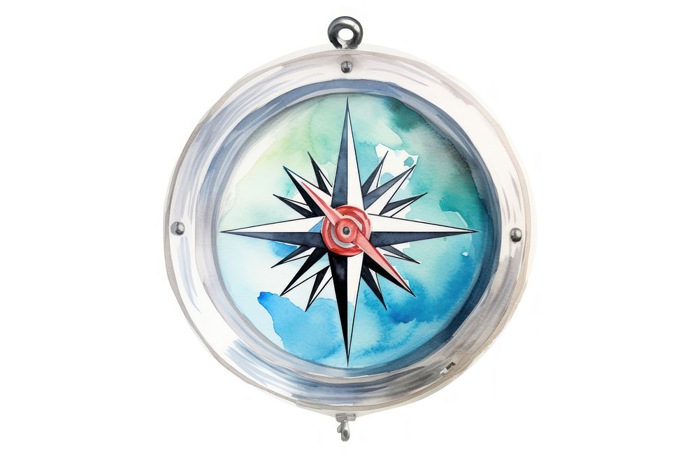 Compass white background chandelier dartboard.
