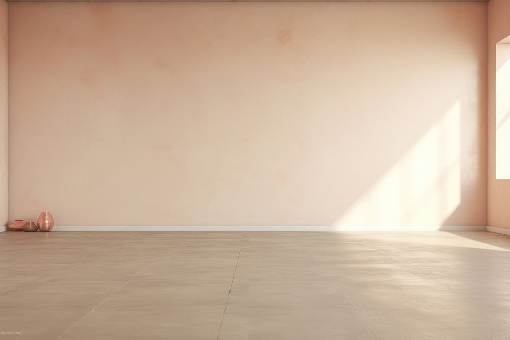 Empty minimal room stage architecture backgrounds flooring.