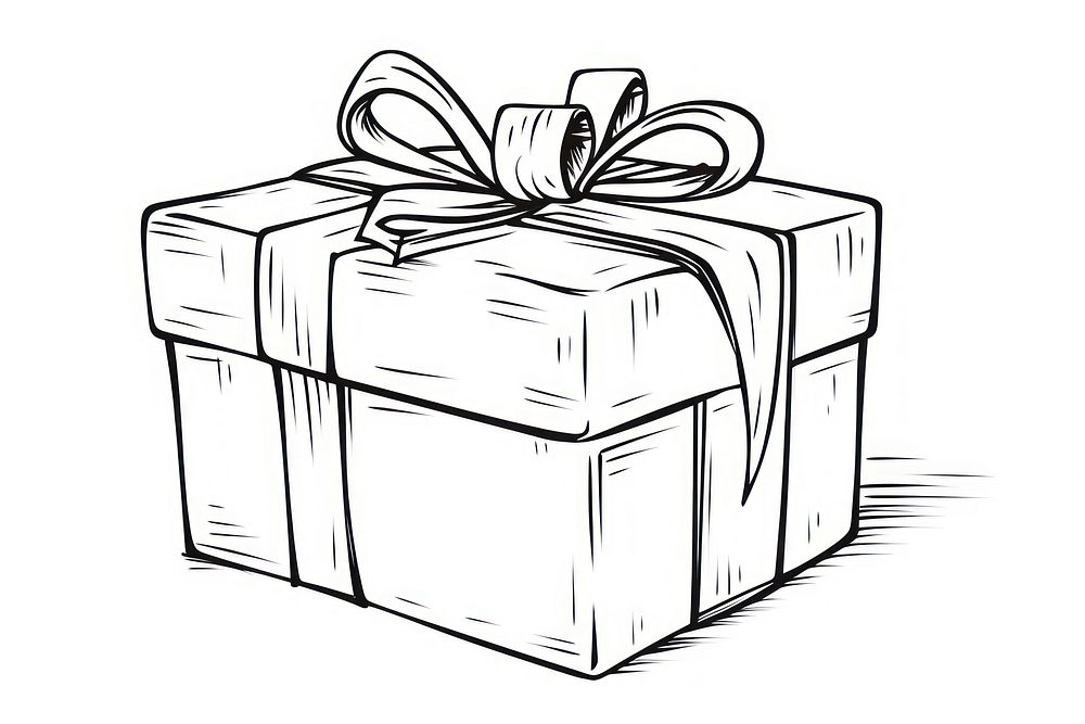Gift sketch line box.