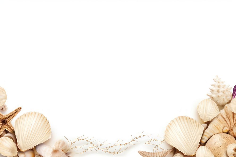 Shell backgrounds seashell clam.