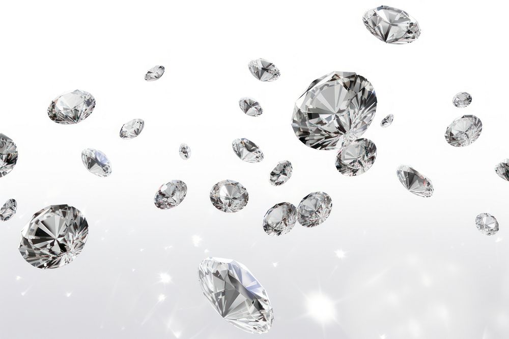 Diamonds falling backgrounds gemstone jewelry.