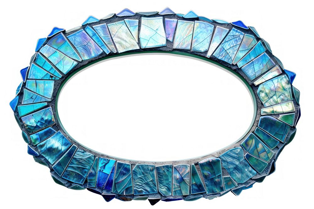 Blue iridescent turquoise gemstone jewelry.