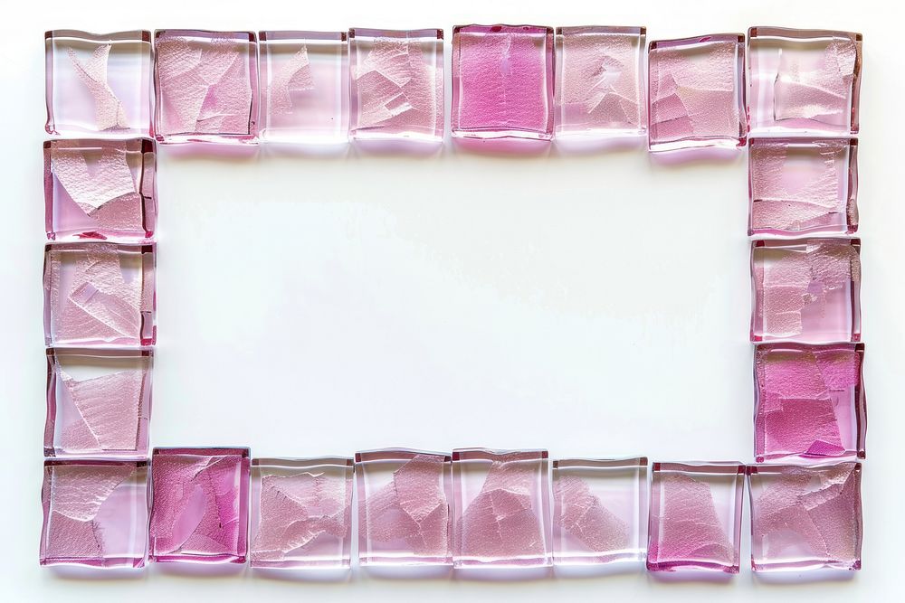 Pink iridescent square art backgrounds rectangle.