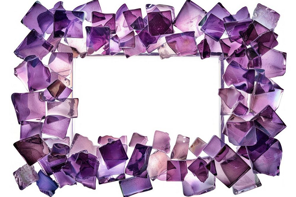 Purple iridescent backgrounds rectangle amethyst.