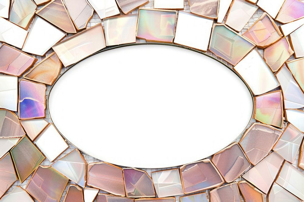 Rose gold iridescent backgrounds jewelry tile.