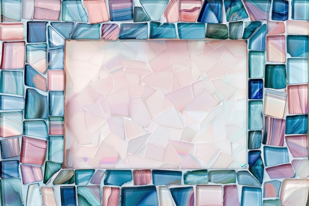 Rectangle art backgrounds mosaic.