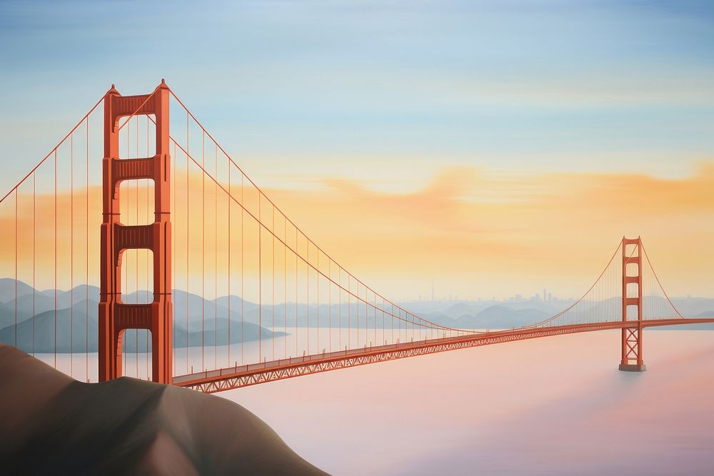 Golden Gate Bridge bridge landscape golden gate bridge.
