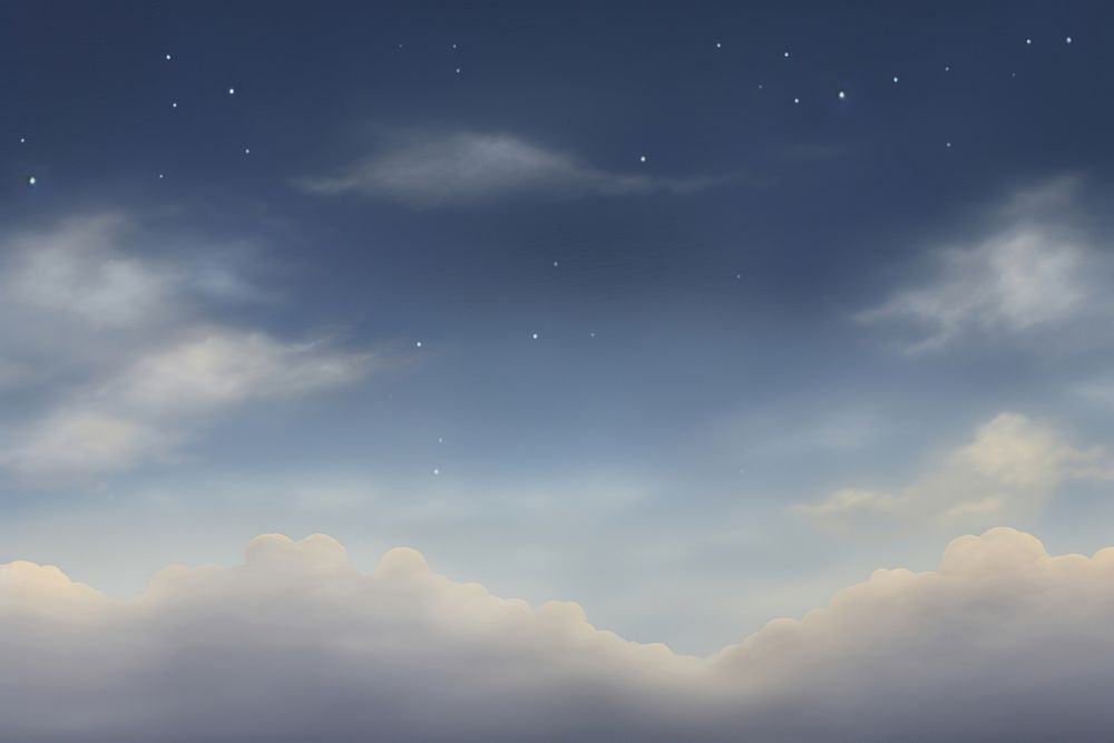 Painting of night sky backgrounds outdoors nature.