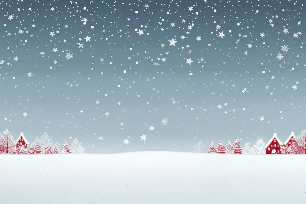Cute Xmas snow border backgrounds outdoors winter.