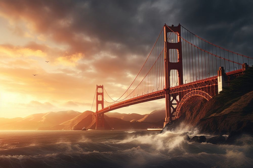 Golden Gate Bridge bridge golden gate bridge architecture.