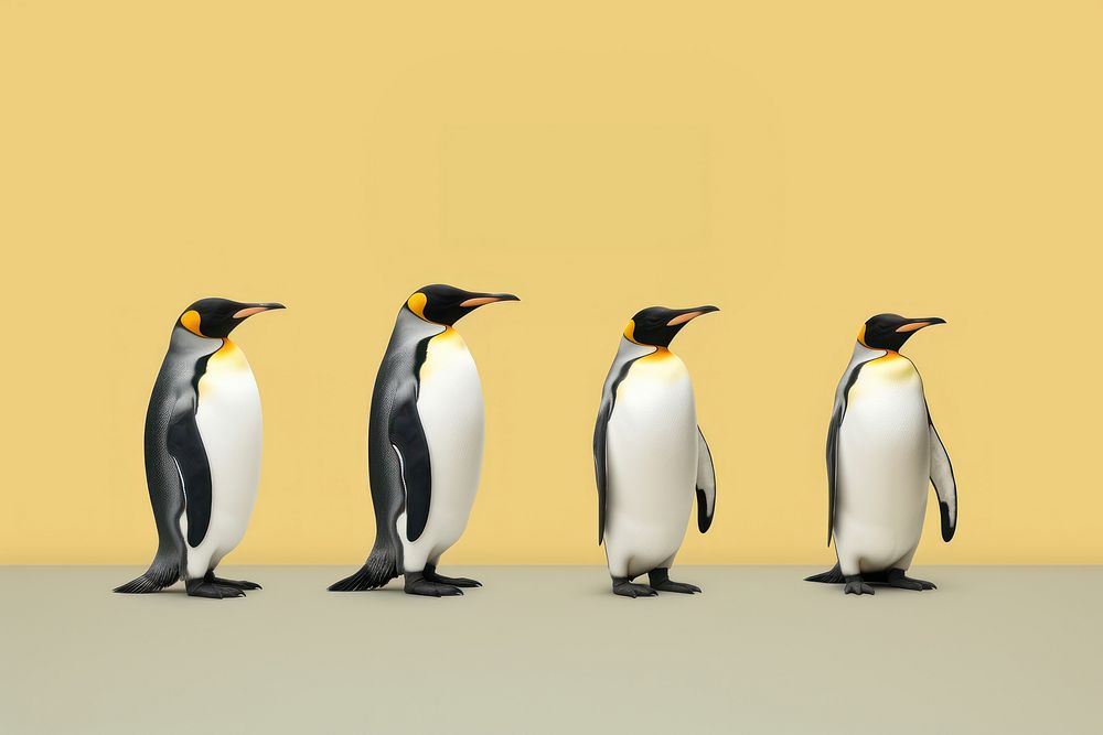 King penguins animal bird wildlife.