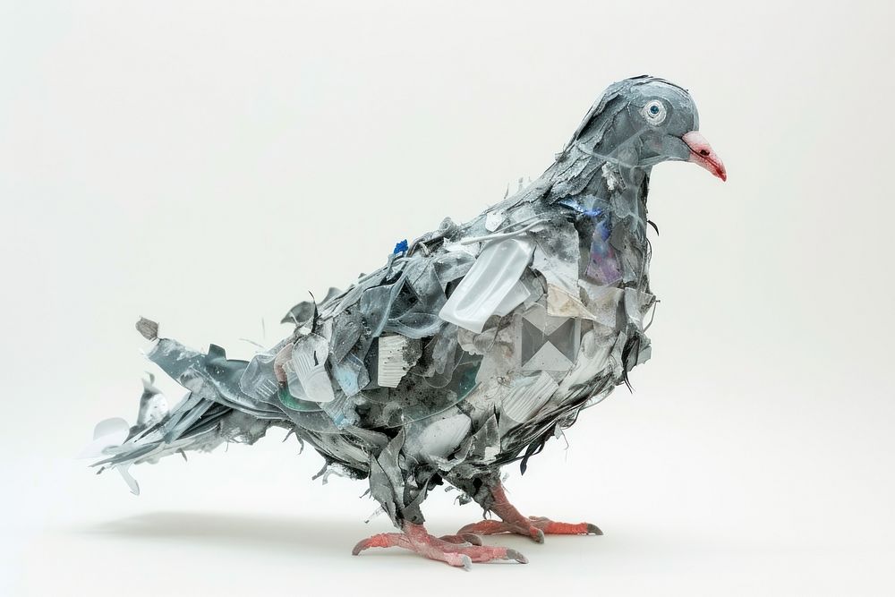 Pigeon animal bird art.