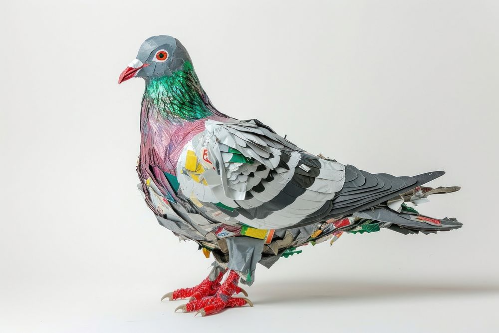Pigeon animal bird invertebrate.