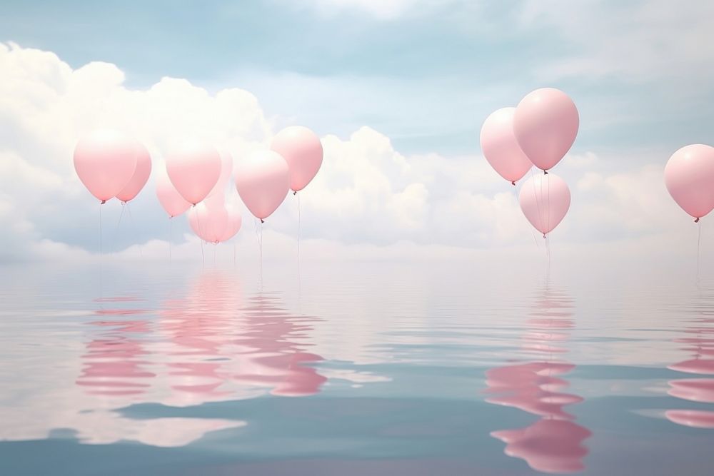 Photography balloons backgrounds outdoors cloud.