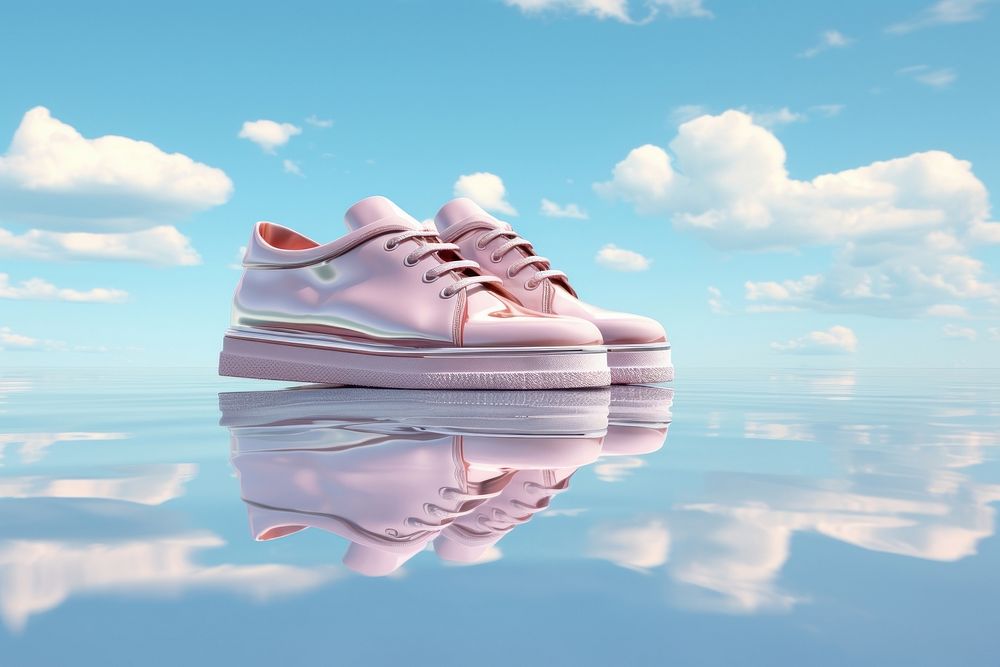 Photography of shoes footwear outdoors cloud.