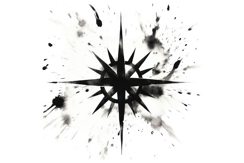 Compass backgrounds black white.