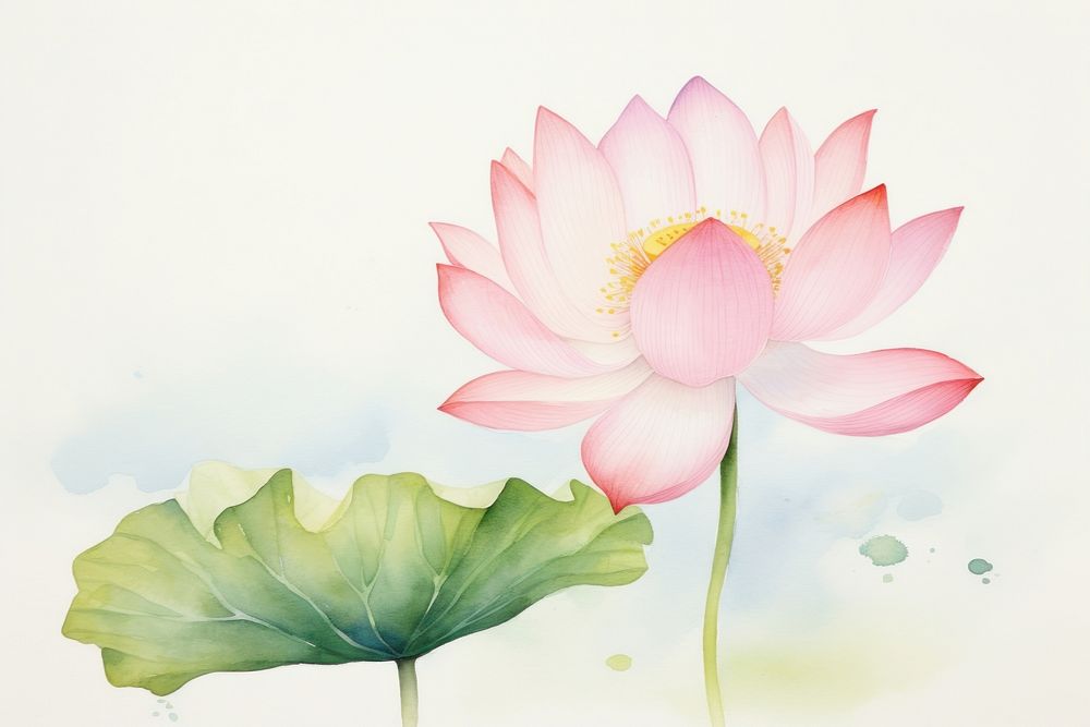 Background lotus flower petal plant.