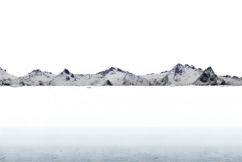 Arctic landscape nature mountain.