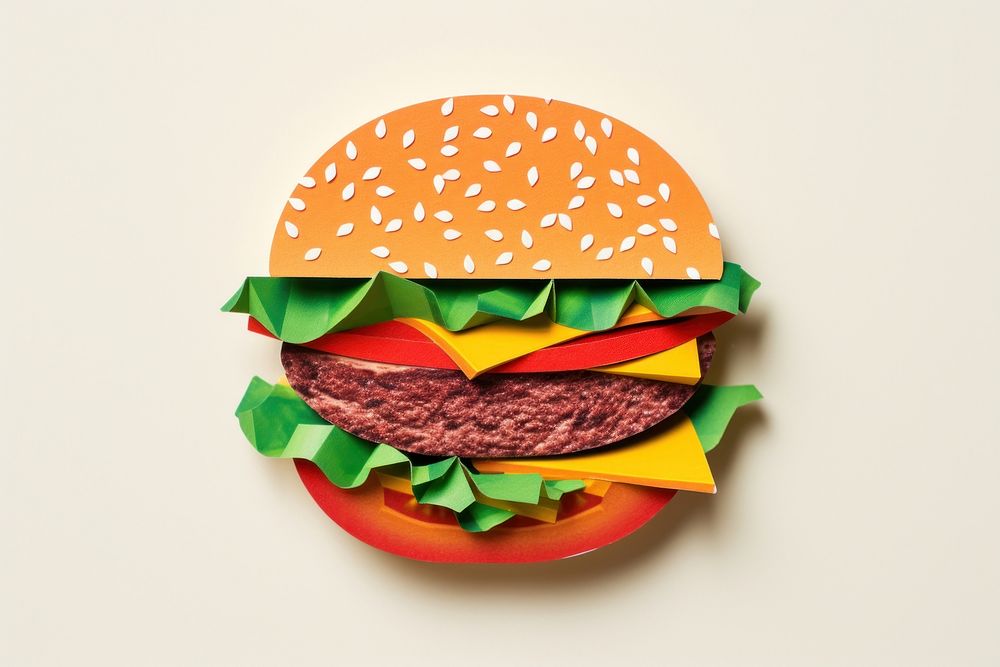 Hamburger hamburger food vegetable.