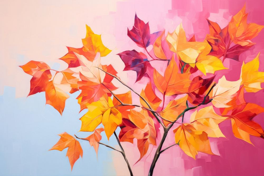 Autumn theme backgrounds painting autumn.