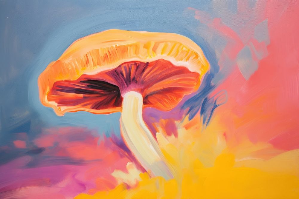 PNG Mushroom mushroom painting fungus.