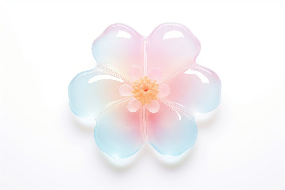 3d jelly flower jewelry petal plant.