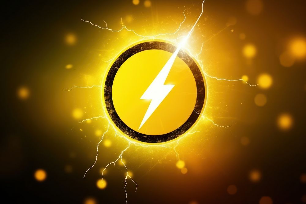 Thunder Symbol thunderstorm technology lightning.