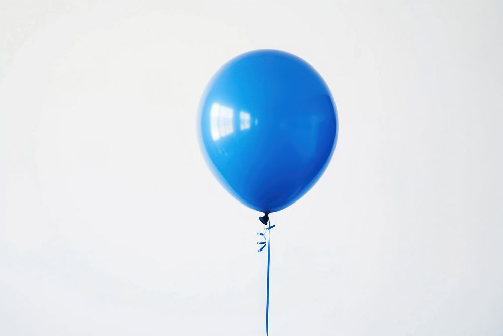 Blue balloon anniversary celebration birthday.