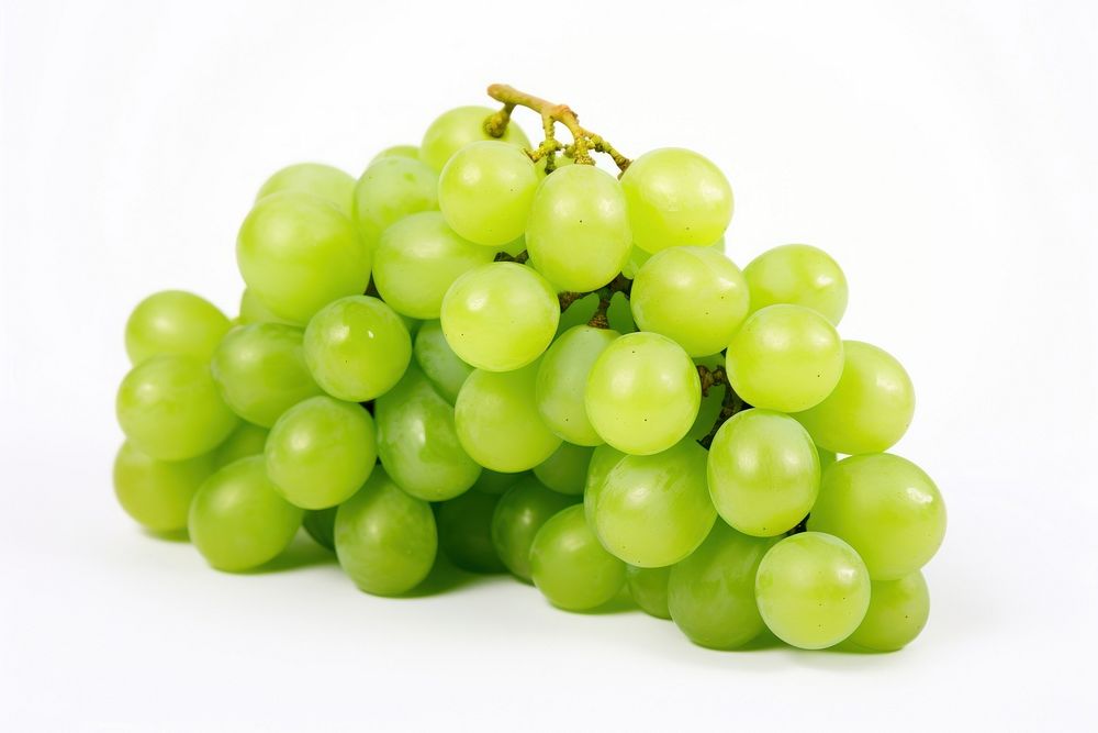 Green grape grapes fruit plant.