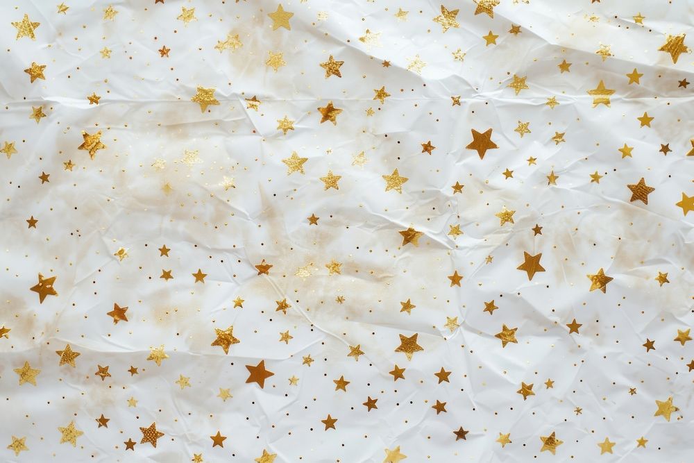 Starry sky golden pattern backgrounds confetti white.