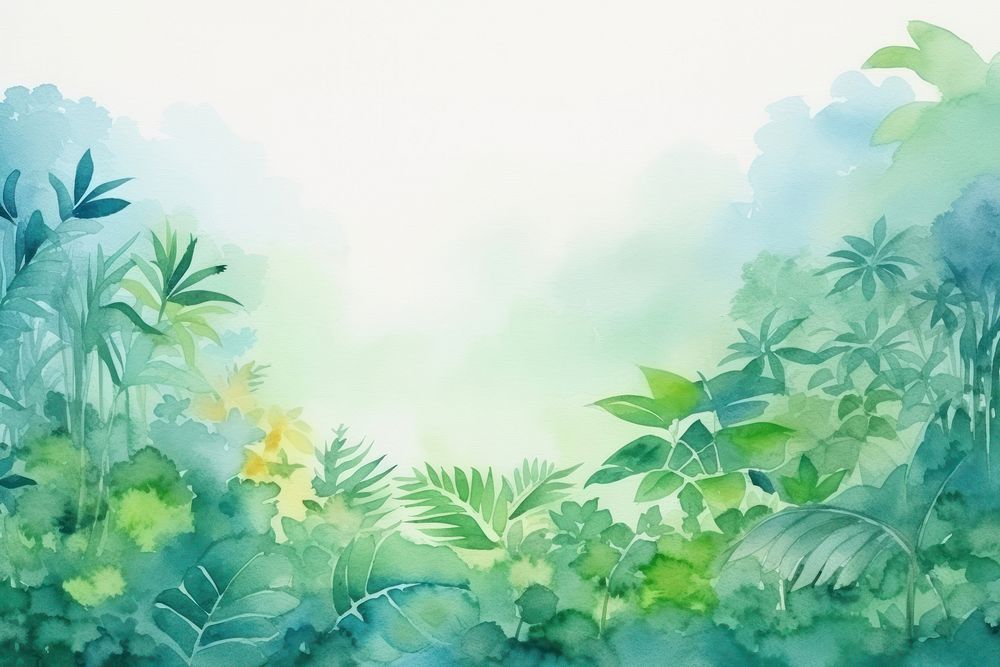 Tropical forest backgrounds vegetation outdoors.