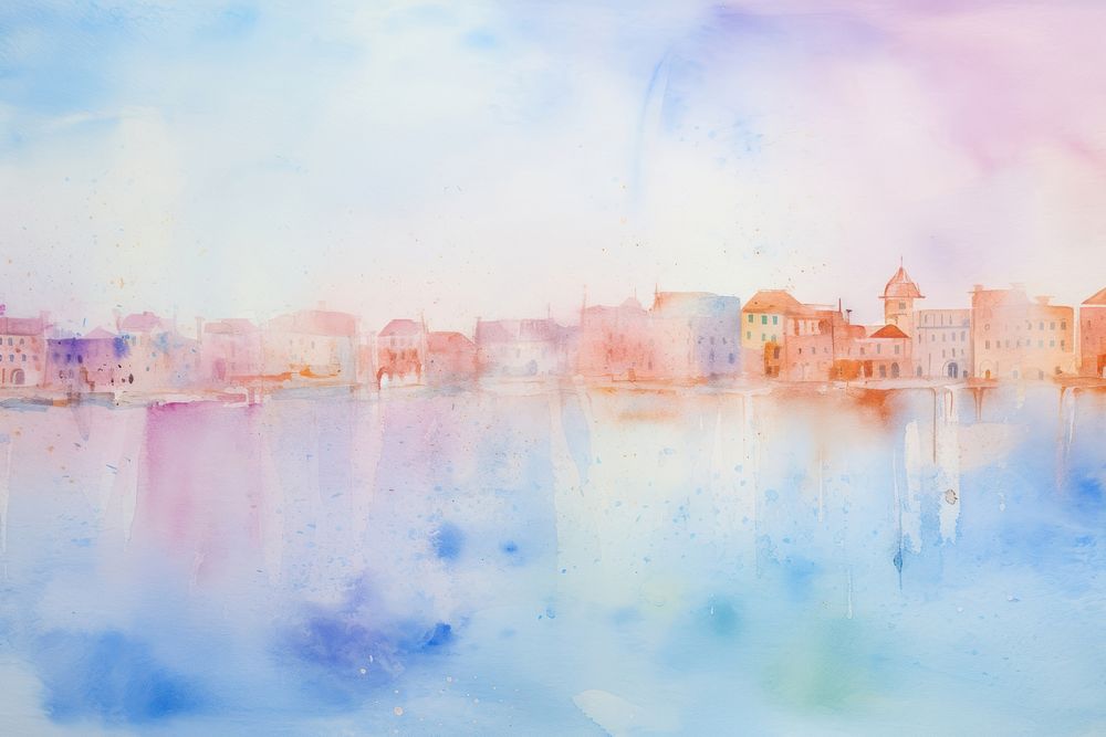 Venice landscape painting backgrounds outdoors.