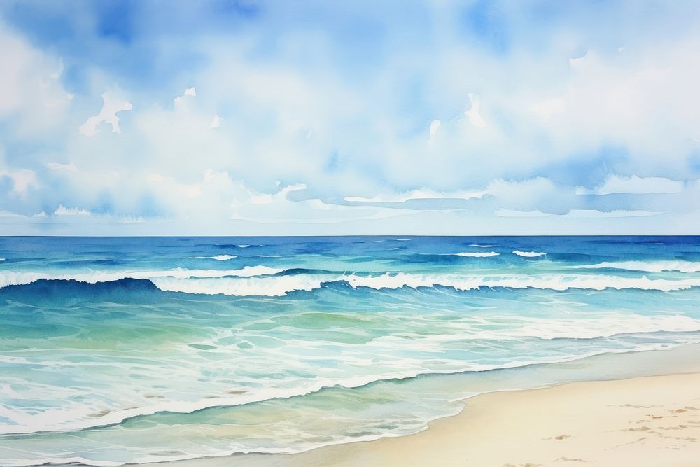 Beach Landscapes landscape outdoors painting.