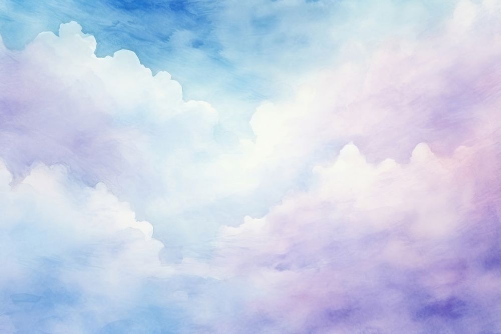 Cloud pastel cloud backgrounds outdoors.