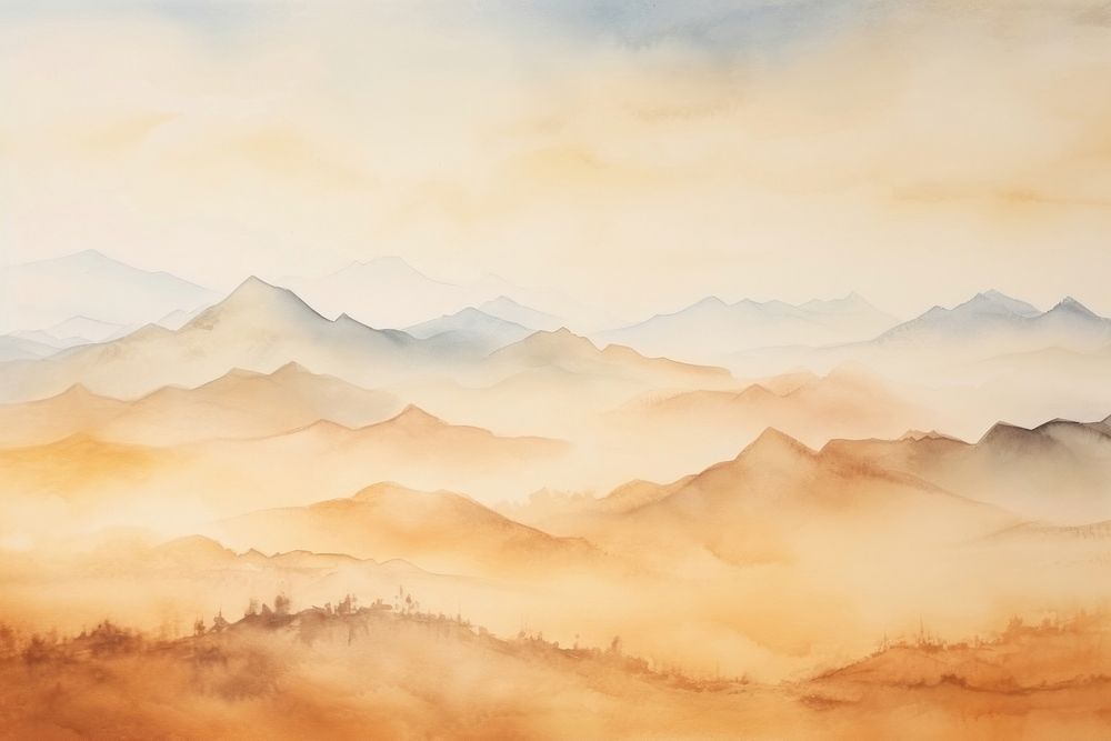 Mountain Landscapes landscape backgrounds painting.