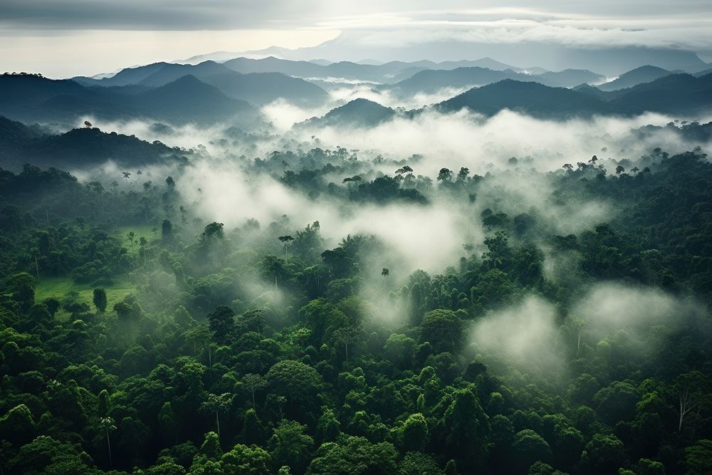 Rainforest landscape outdoors nature. | Free Photo - rawpixel